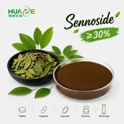 senna leaf extract powder sennoside 30% supplier