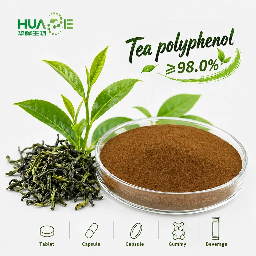 green tea polyphenols 98% powder manufacturer green tea polyphenols 98% powder manufacturer