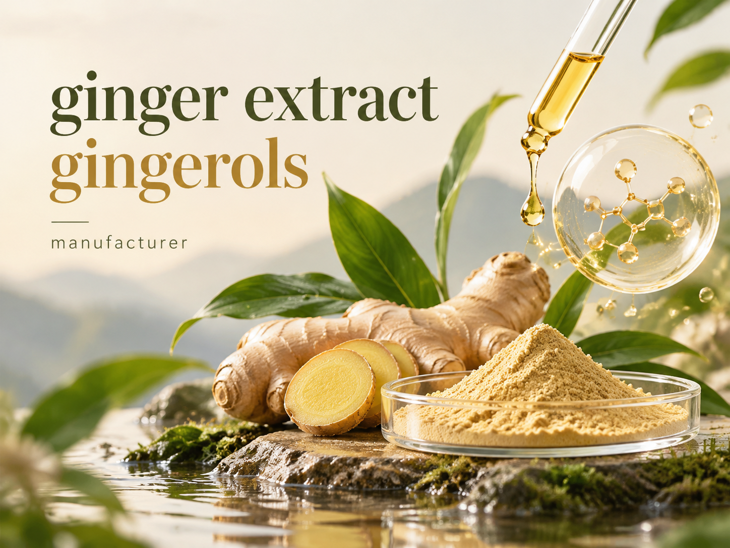 ginger extract gingerols manufacturer